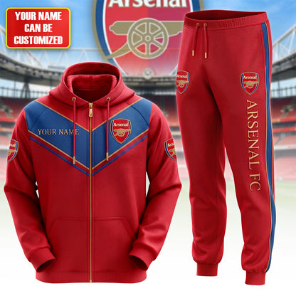 Personalized Arsenal 25/26 All over Printed Hoodie and Sweatpants set