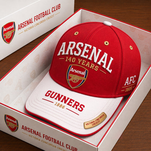 Arsenal FC 2026 Premium Classic Cap