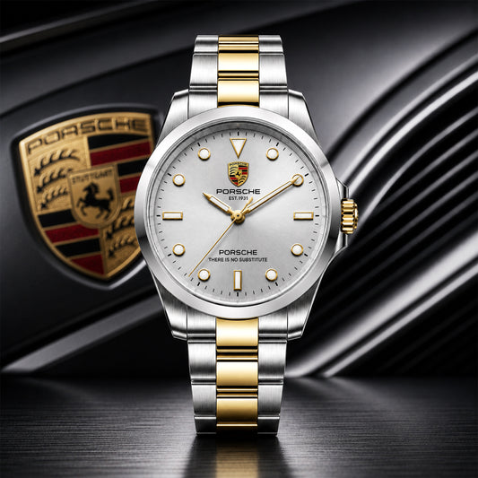 Pors 2026 Luxury Alloy Quartz Watch