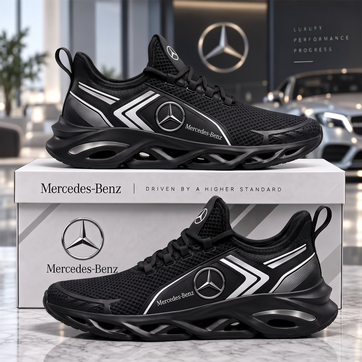 Merc AMG Trinity 2026 Sport Chunky Custom Sneaker