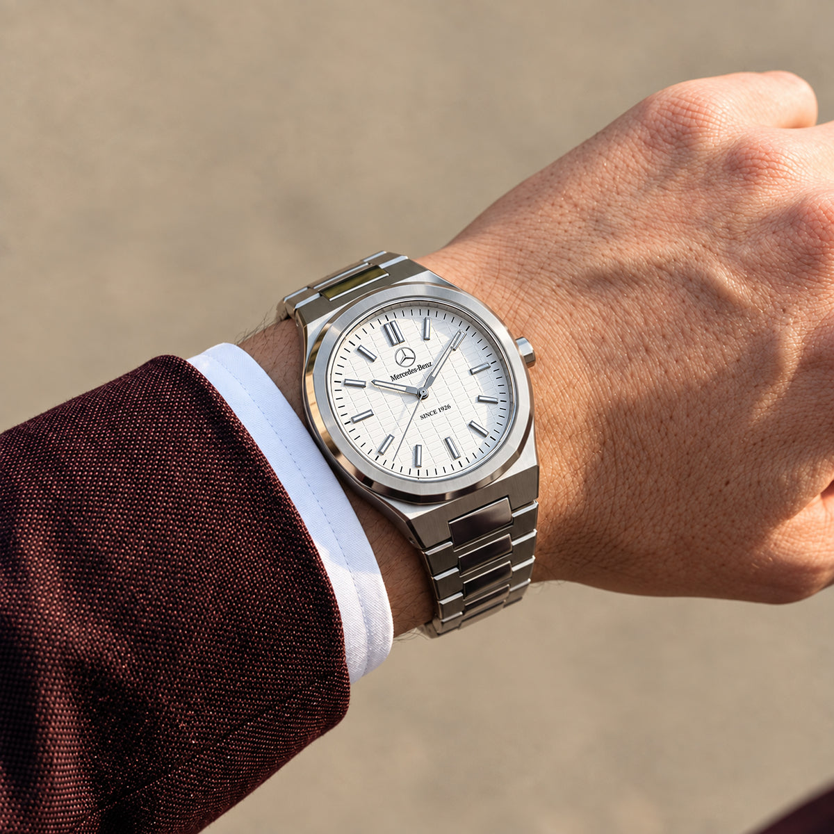 Merc Lumina Alloy Quartz Watch