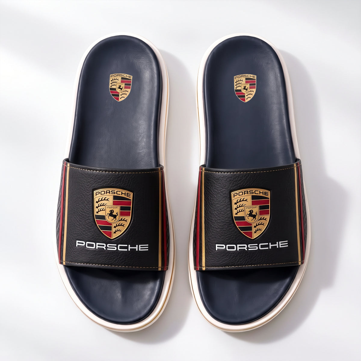 Pors Panamera Glide Leather Sandals