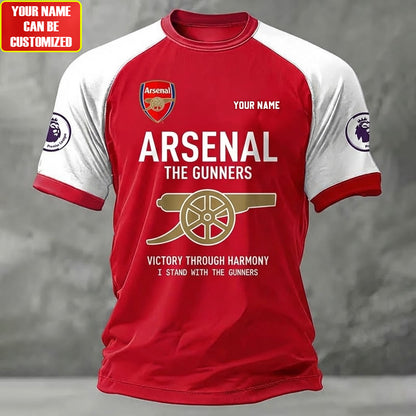 Personalized Arsenal Shirt , Set , Zipper Polo, Hoodie , Short , Polo , hawaii