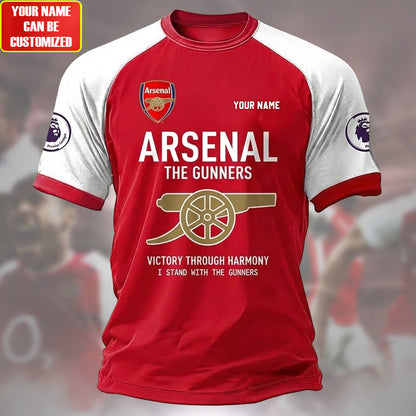 Personalized Arsenal Shirt , Set , Zipper Polo, Hoodie , Short , Polo , hawaii