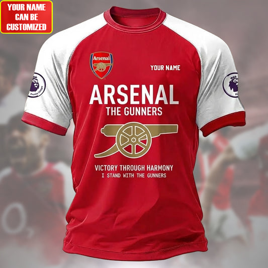 Personalized Arsenal Shirt , Set , Zipper Polo, Hoodie , Short , Polo , hawaii