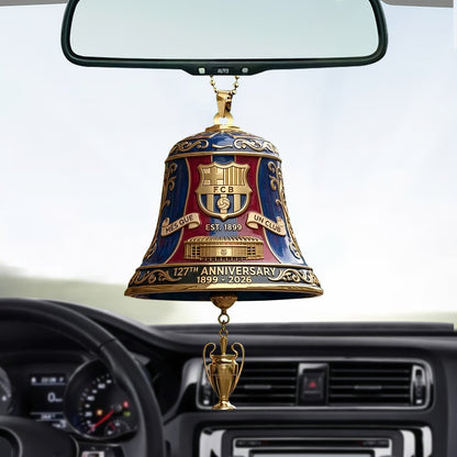 Barca FC Est 1899 127th Anniversary Car Ornament