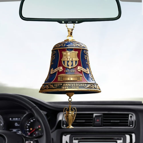 Barca FC Est 1899 127th Anniversary Car Ornament