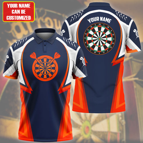 Personalized Name Darts Team All Over Printed Unisex Shirt P170601