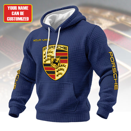 Personalized Pors Fabric Hooded Sweatshirt