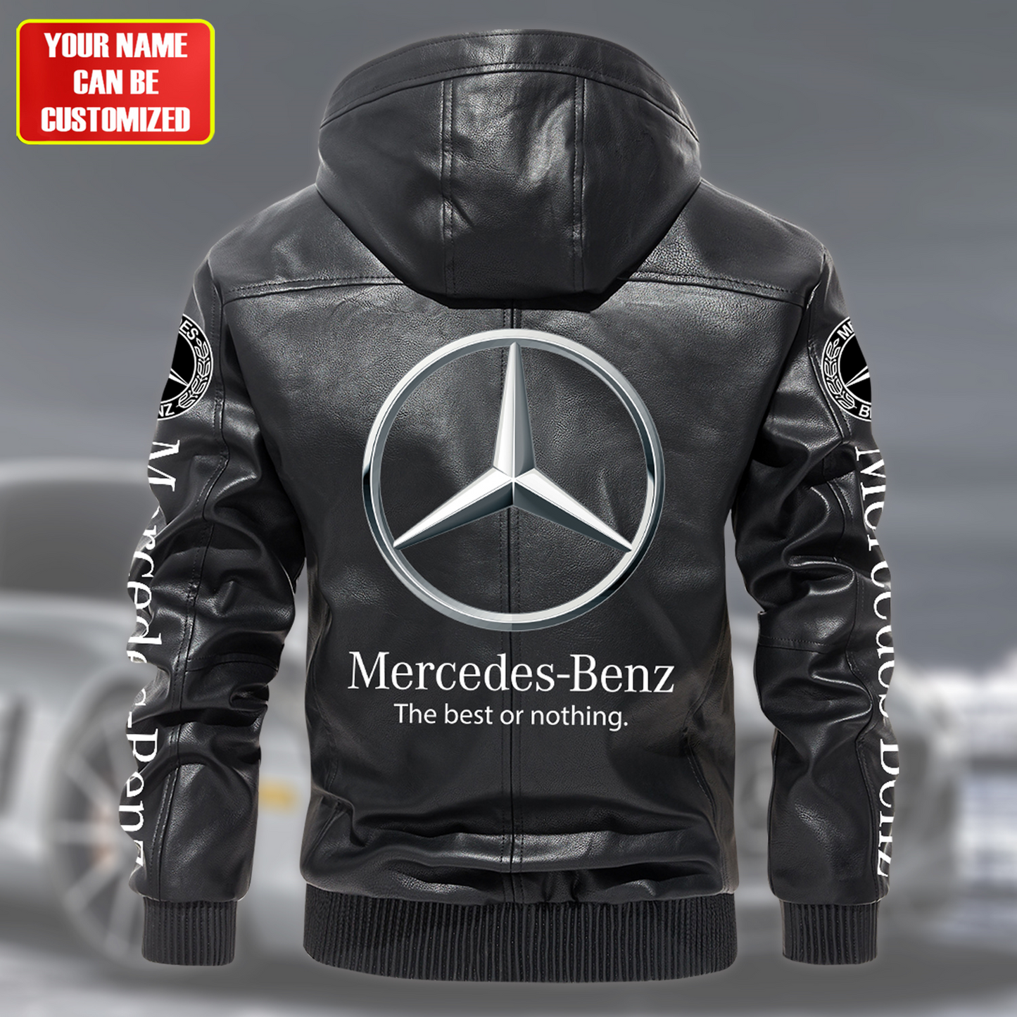 Merc Hooded Leather Jacket P171104