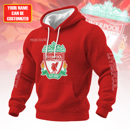 Personalized LVP Fabric Hooded Sweatshirt