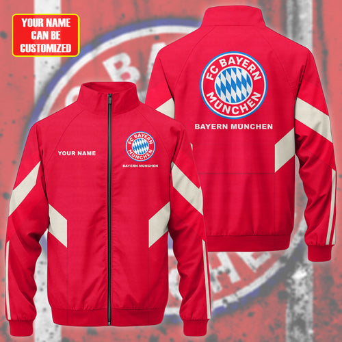 Bayern 25/26 Zipper Stand Collar Jacket
