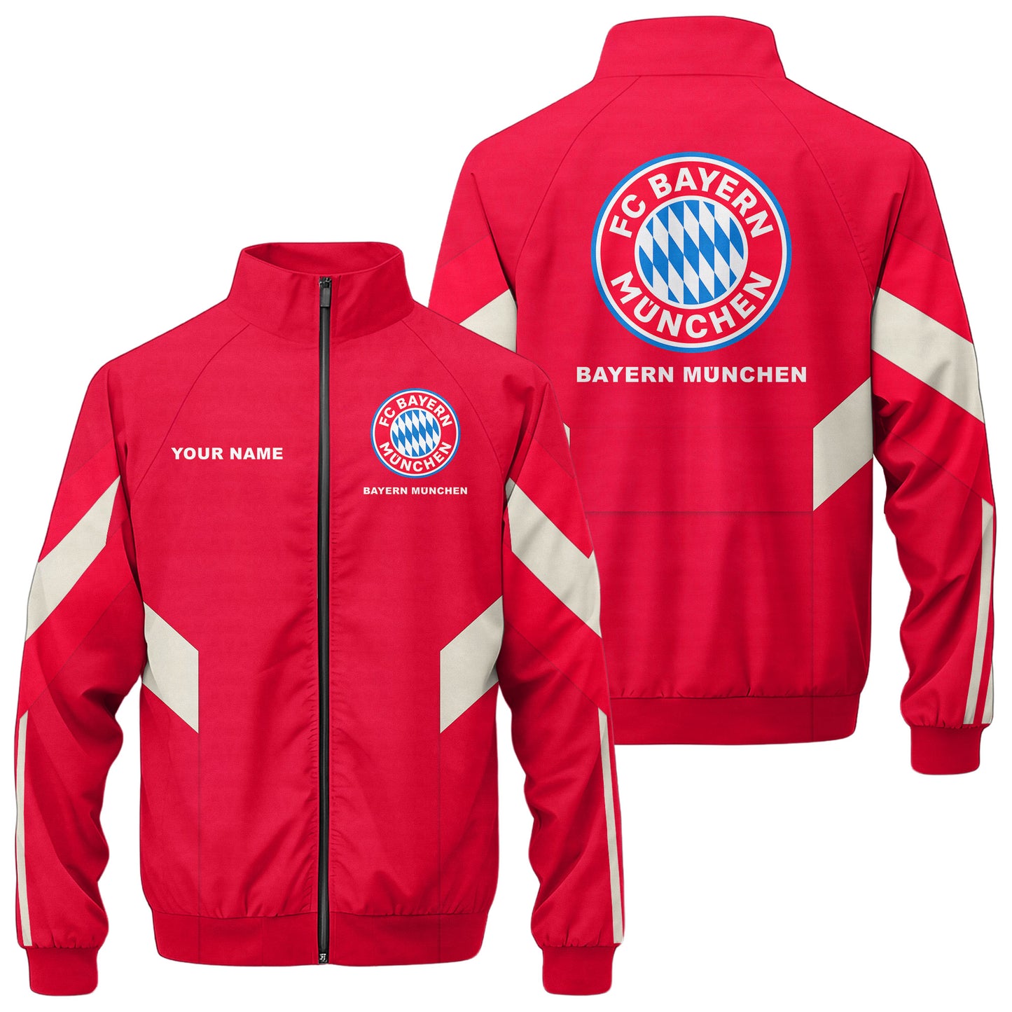 Bayern 25/26 Zipper Stand Collar Jacket