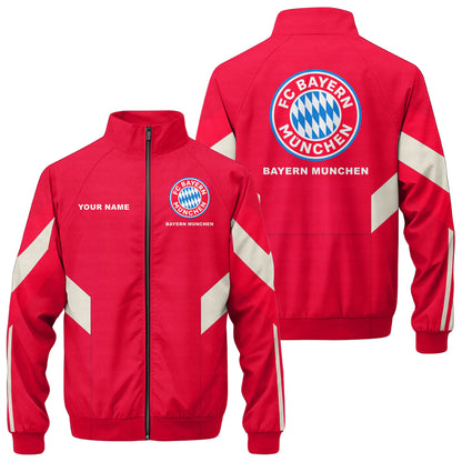 Bayern 25/26 Zipper Stand Collar Jacket