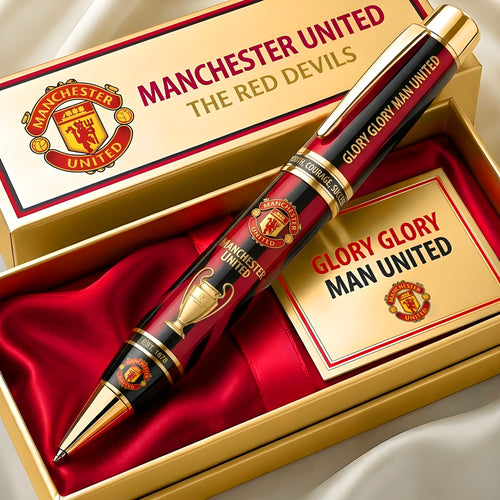 M.U FC Est 1878 Glory Glory Ballpoint Pen