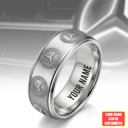 Personalized Merc Elegant Custom Alloy Ring