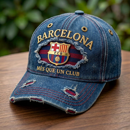 Barcelona FC 25/26 Season Denim Classic Cap