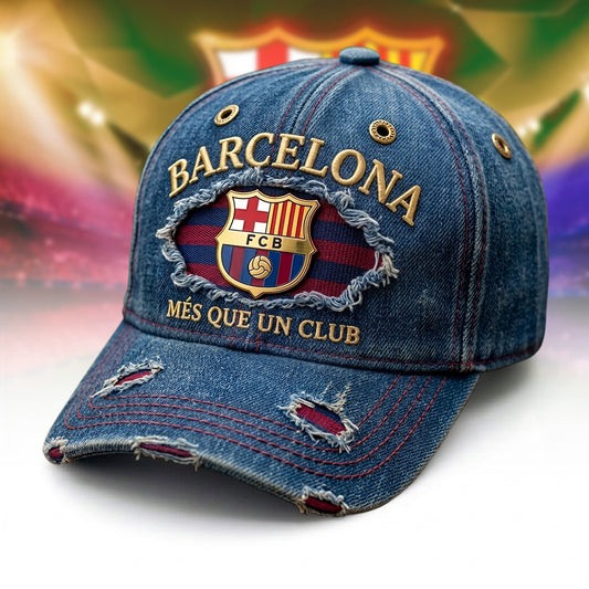 Barcelona FC 25/26 Season Denim Classic Cap