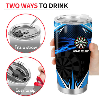 Personalized Name Darts Tumbler 20oz 30oz Cup P180602