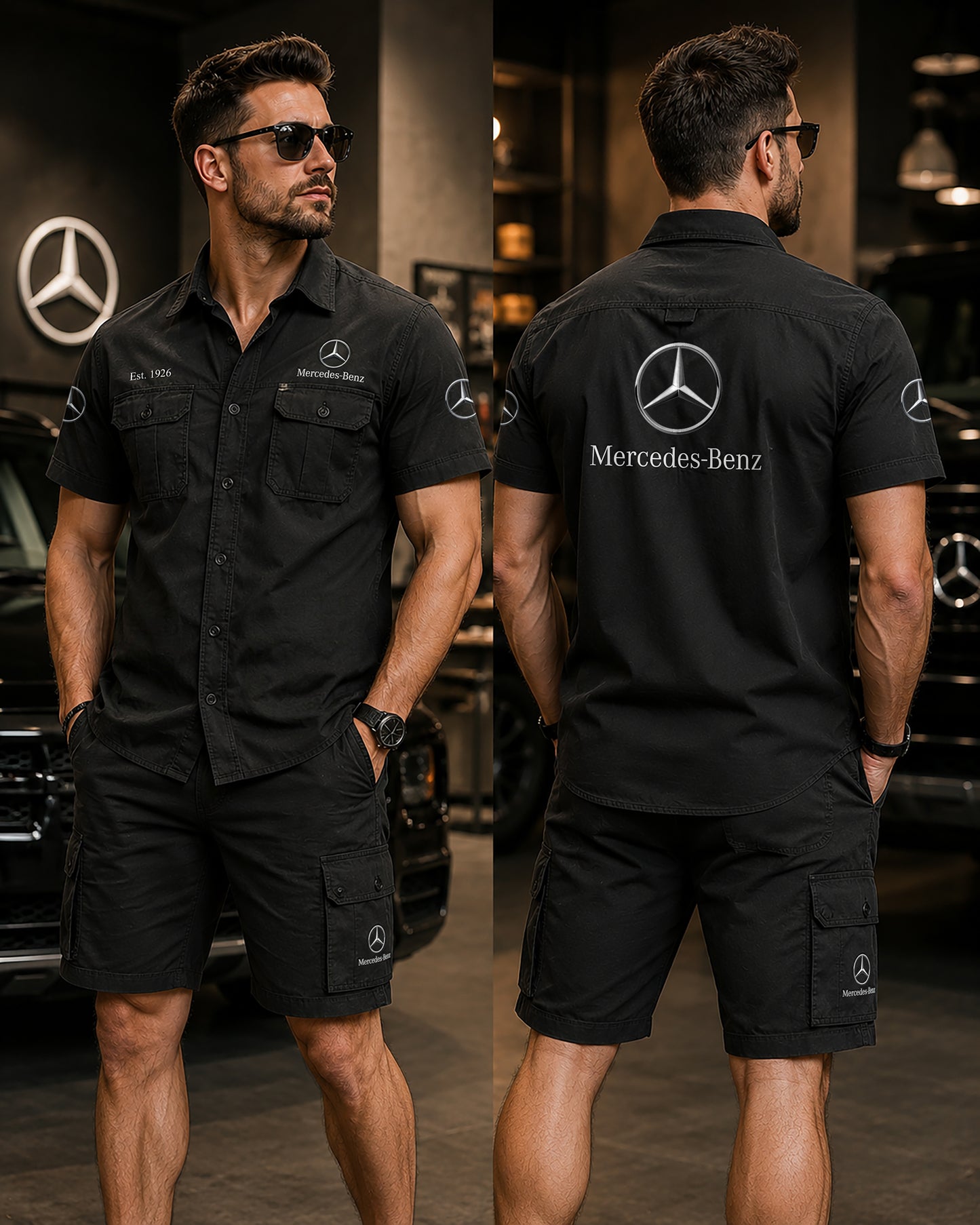 Personalized Merc Cotton Cargo Shirt