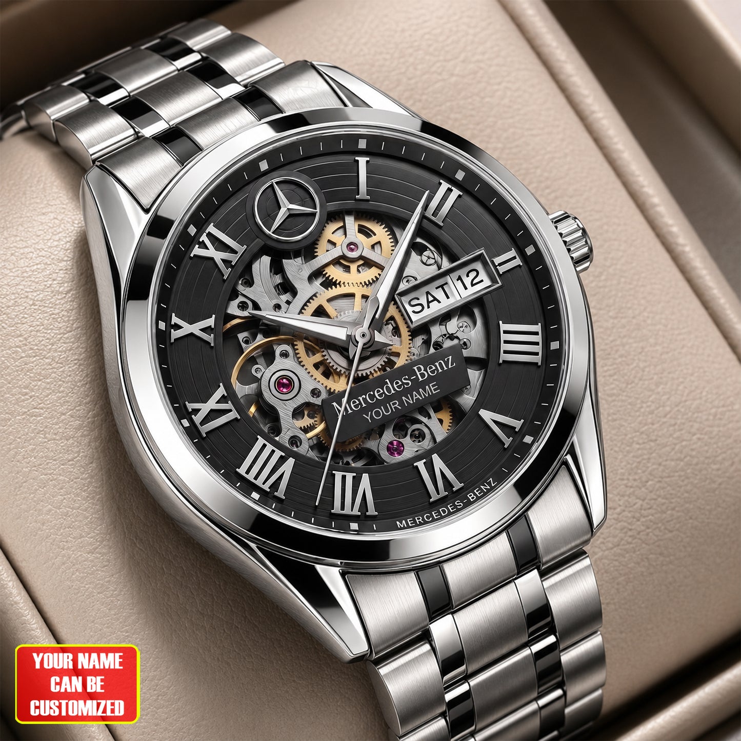 Personalized Merc Movement Luxury Charley Watch
