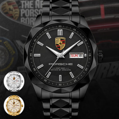 Personalized Pors Golden-times Luxury Charley Watch