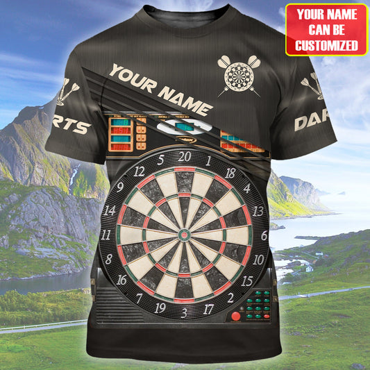Personalized Name Darts All Over Printed Unisex Shirt - LP91