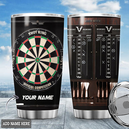 Personalized Name Darts Tumbler 6 20oz 30oz Cup