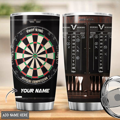 Personalized Name Darts Tumbler 6 20oz 30oz Cup