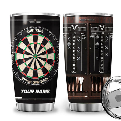 Personalized Name Darts Tumbler 6 20oz 30oz Cup