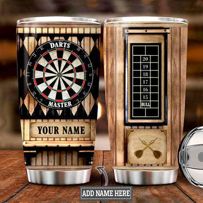 Personalized Name Darts Tumbler 5 20oz 30oz Cup P180708