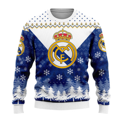 Super Real Ugly Christmas Sweater , Unisex Wool Sweater