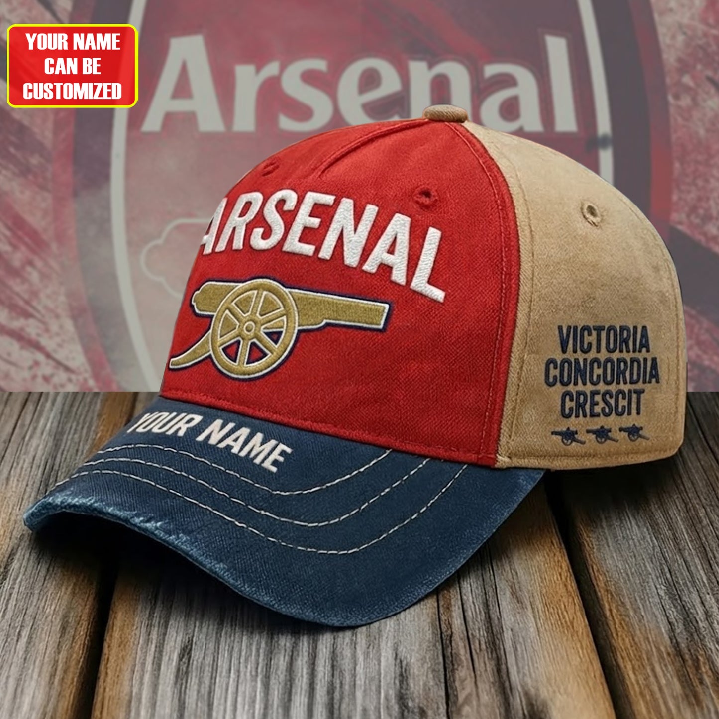 Personalized Arsenal Victoria Classic Cap
