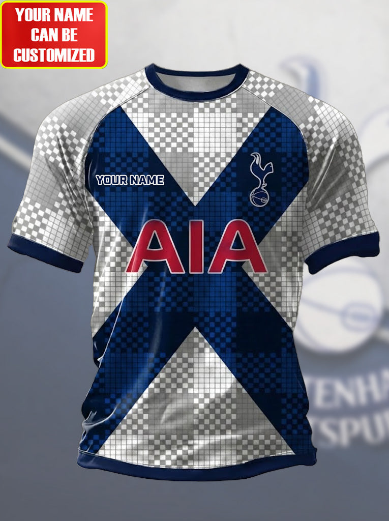 Personalized Tottenham Shirt , Set , Zipper Polo, Hoodie , Short , Polo , hawaii