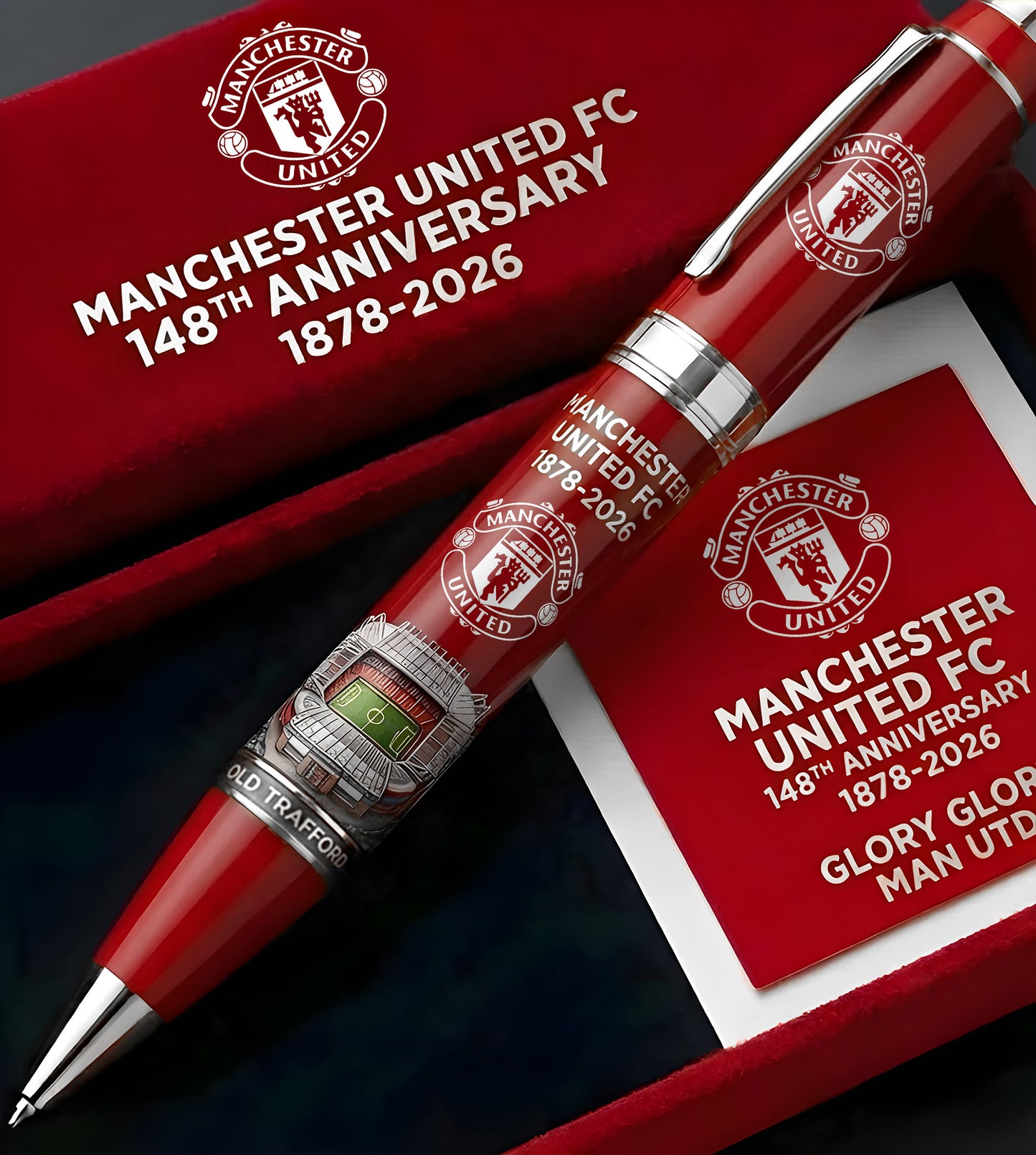 M.U FC Old Trafford Edition Ballpoint Pen