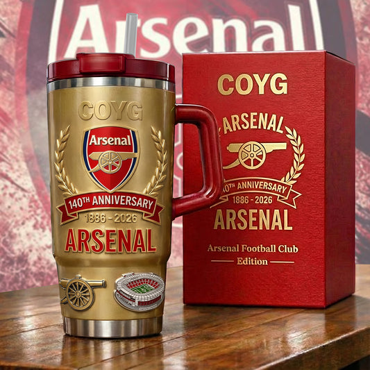 Arsenal 140th Edition Insulated Tumbler