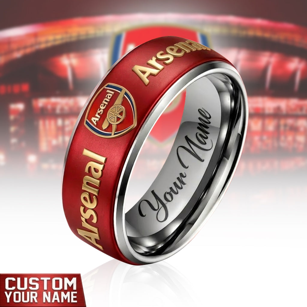 Personalized Arsenal Elegant Custom Alloy Ring