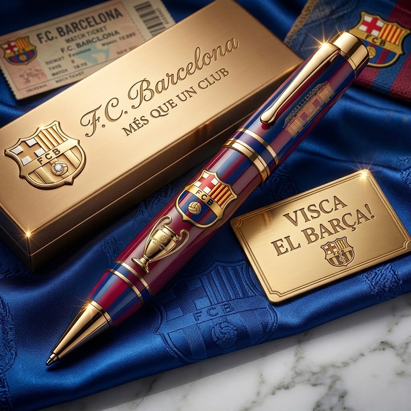 Barcelona FC Vista El Barca Edition Ballpoint Pen
