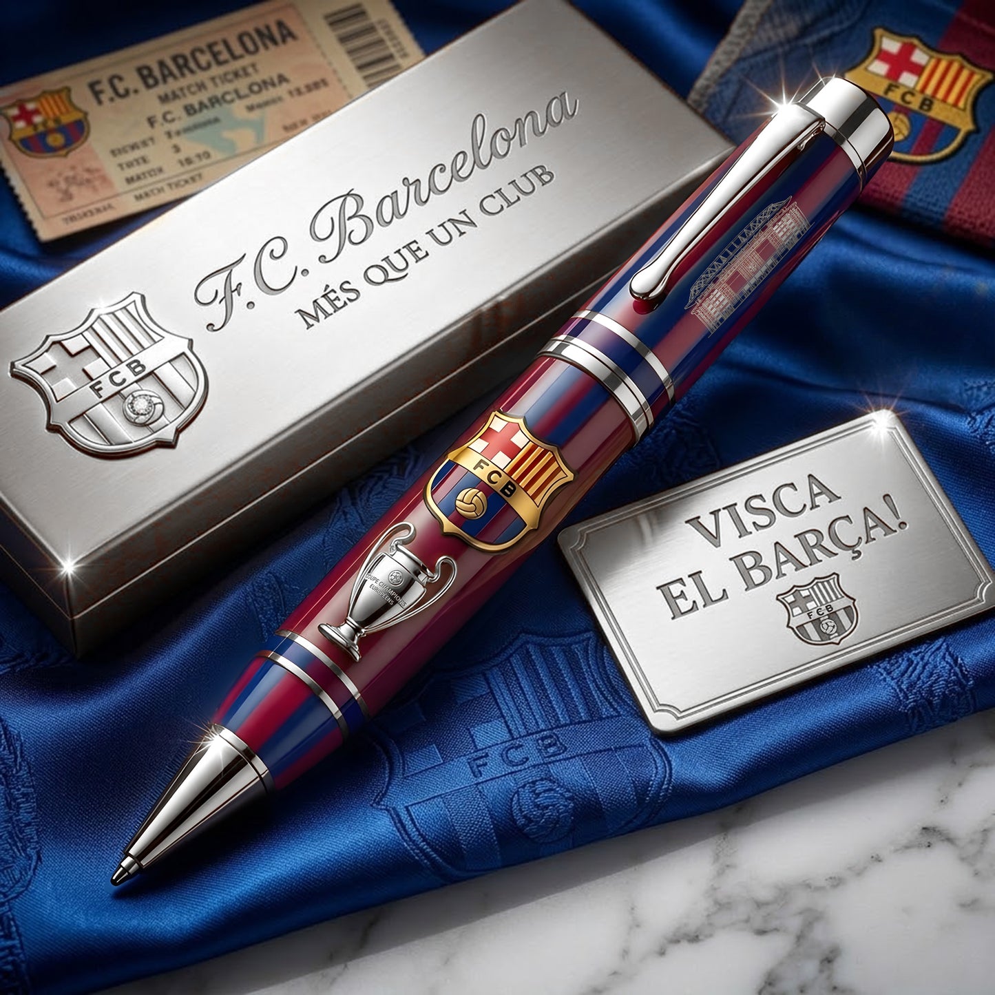 Barcelona FC Vista El Barca Edition Ballpoint Pen