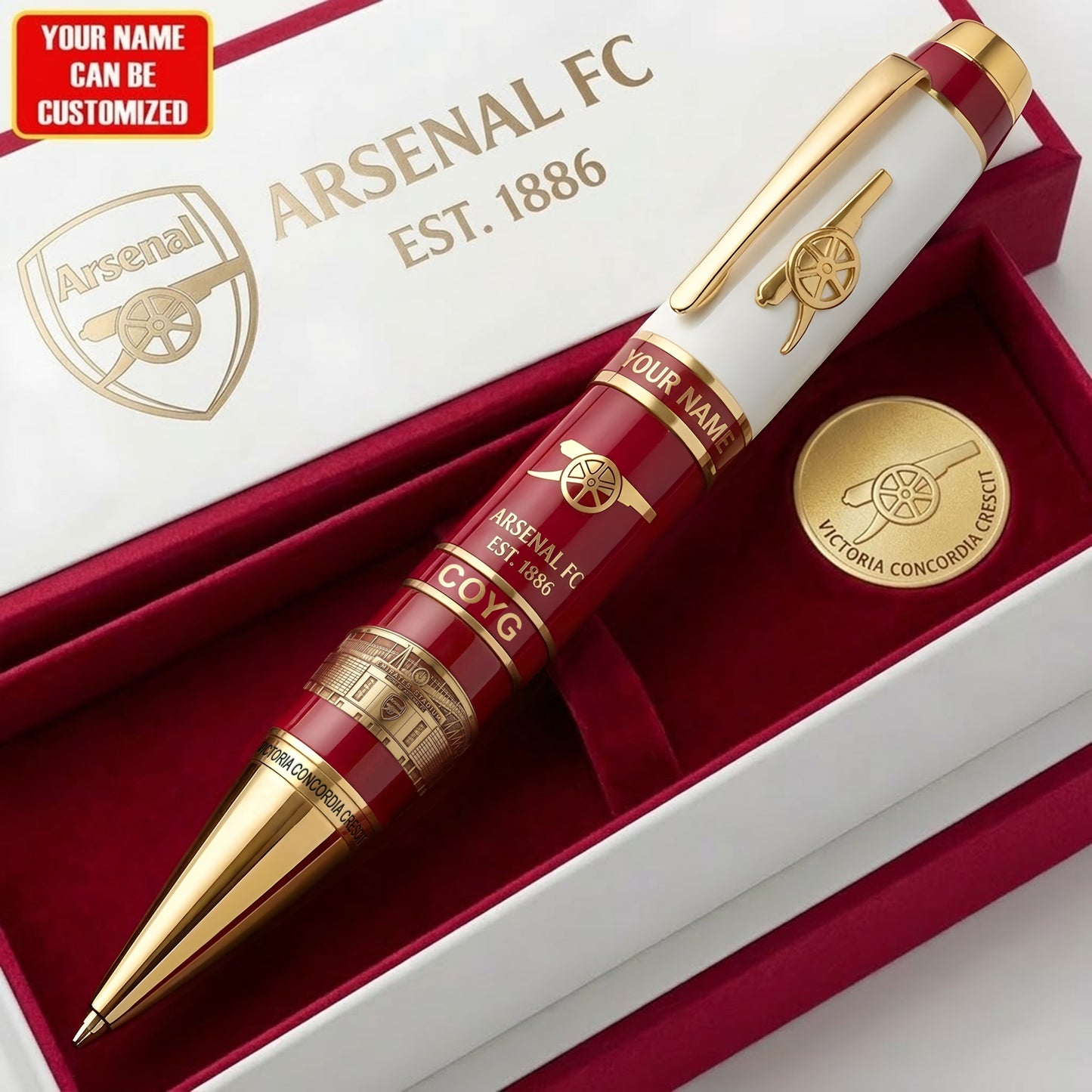 Personalized Ars Est.1886 Edition Ballpoint Pen (1886- 2026)