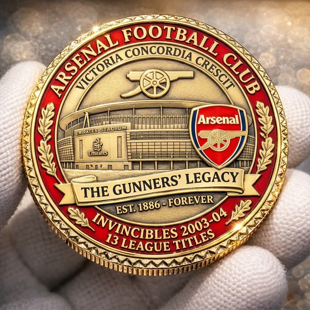 Arsenal The Gunners Legacy Commemorative Coin