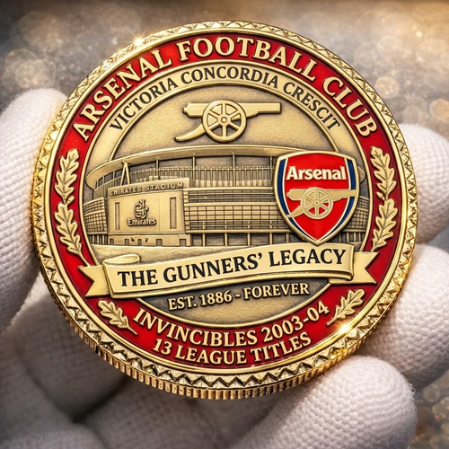 Arsenal The Gunners Legacy Commemorative Coin