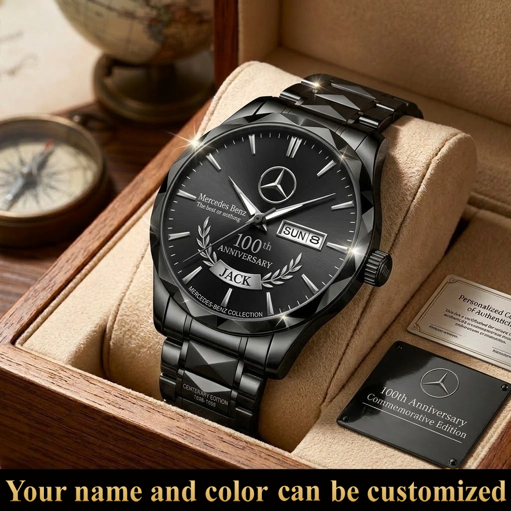 Personalized Merc 100th Anniversay Charley Watch