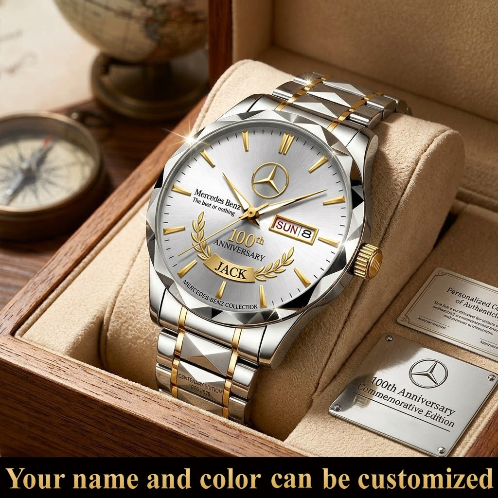 Personalized Merc 100th Anniversay Charley Watch