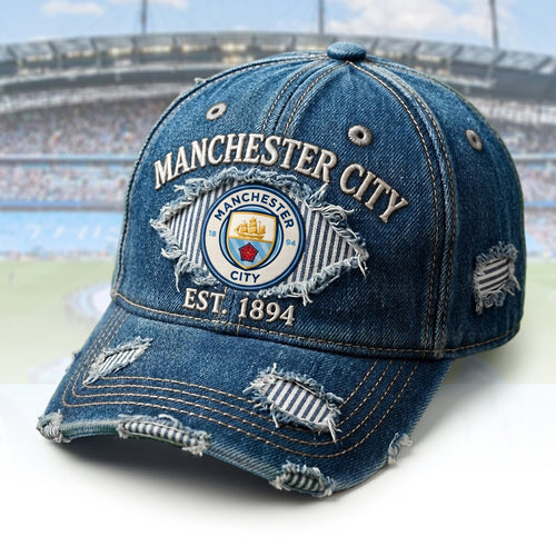 Manchester City FC 25/26 Champions Denim Classic Cap