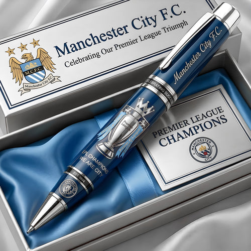 Man City 25/26 Premier League Champions Ballpoint Pen