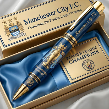 Man City 25/26 Premier League Champions Ballpoint Pen