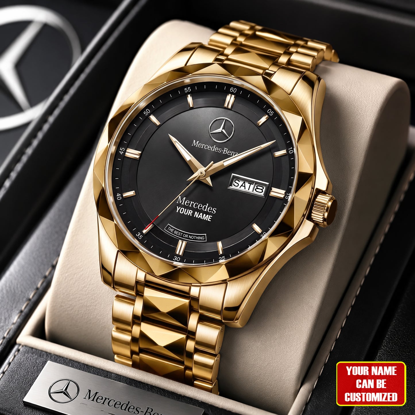 Merc Black Pearl Luxury Charley Watch