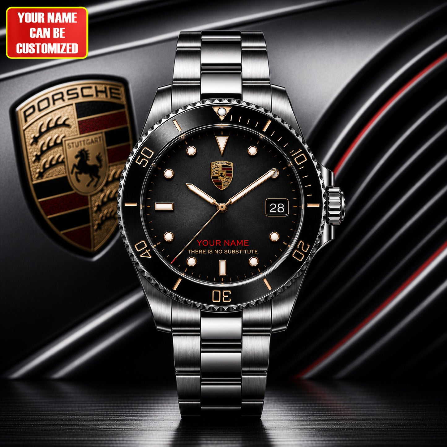 Pors Luxury 2026 RL Alloy Quartz Watch