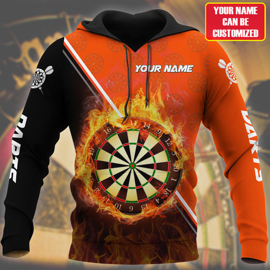 Dart Custom- Personalized Name 3D shirt P201002